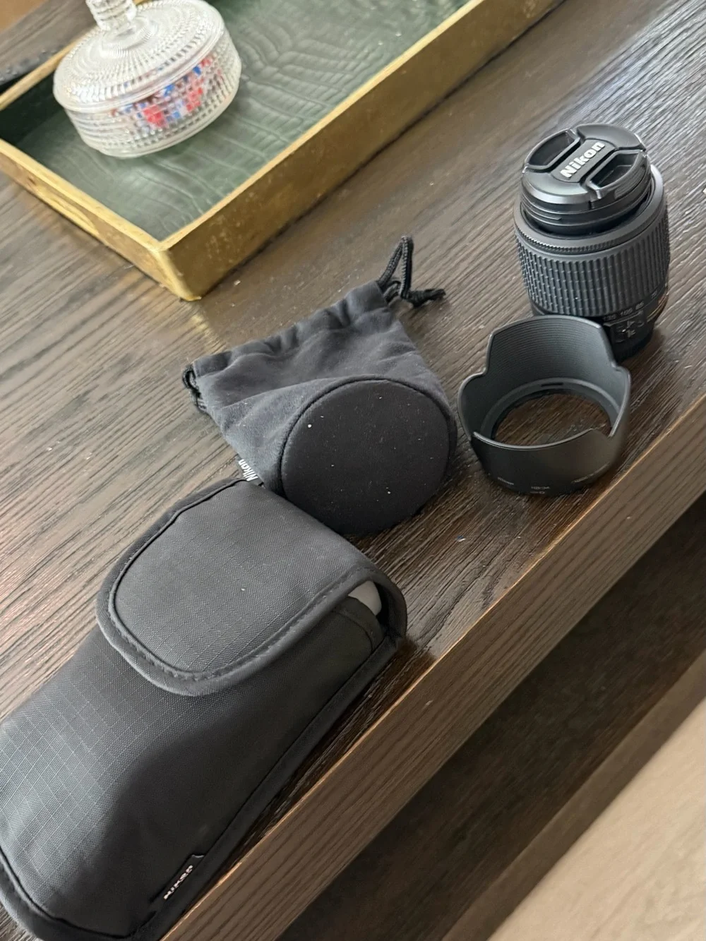Nikon DSLR Camera in Black with Black Lens
